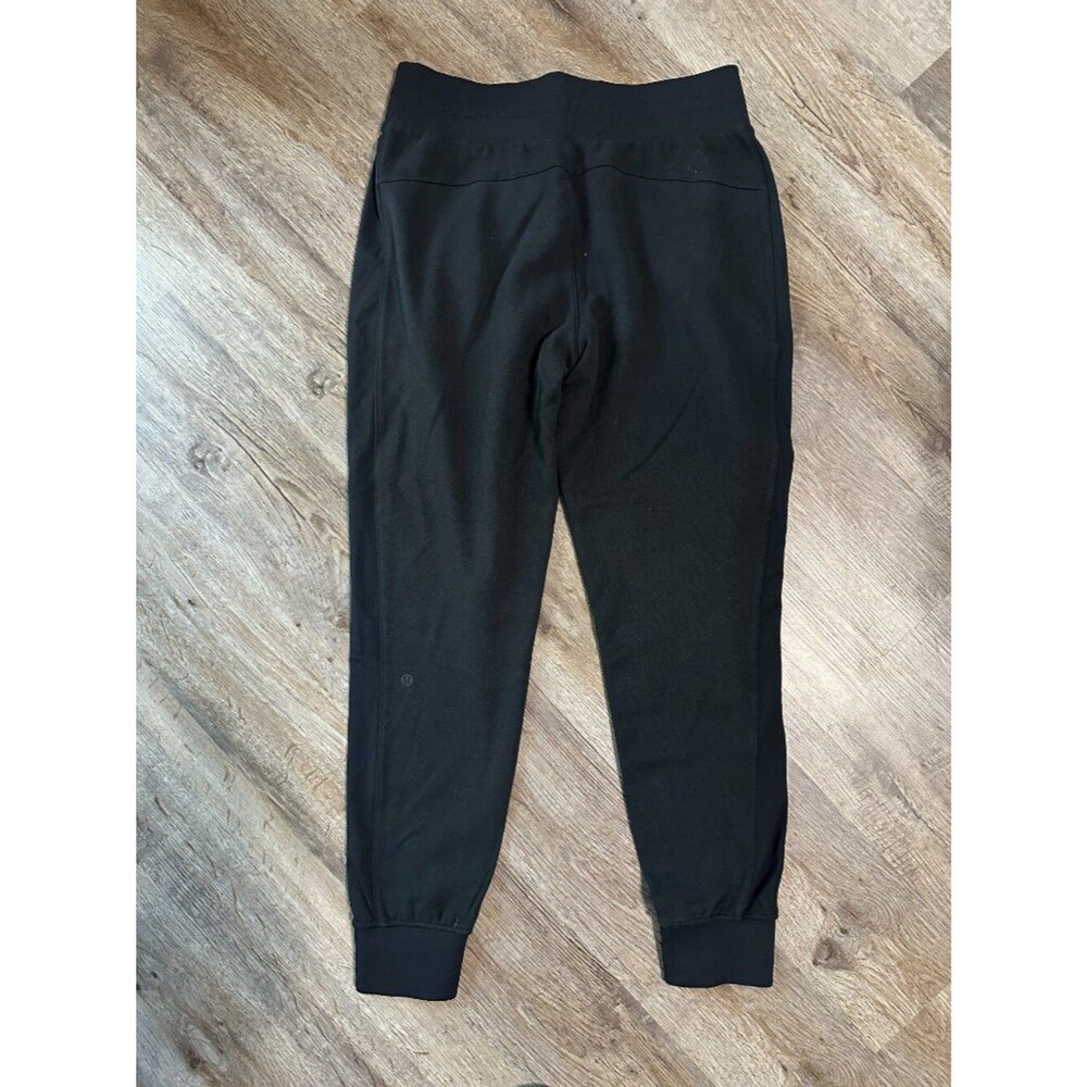 Lululemon Get Going Joggers Womens Size 8 Black Sweatpants Pockets Drawstring - Picture 5 of 6